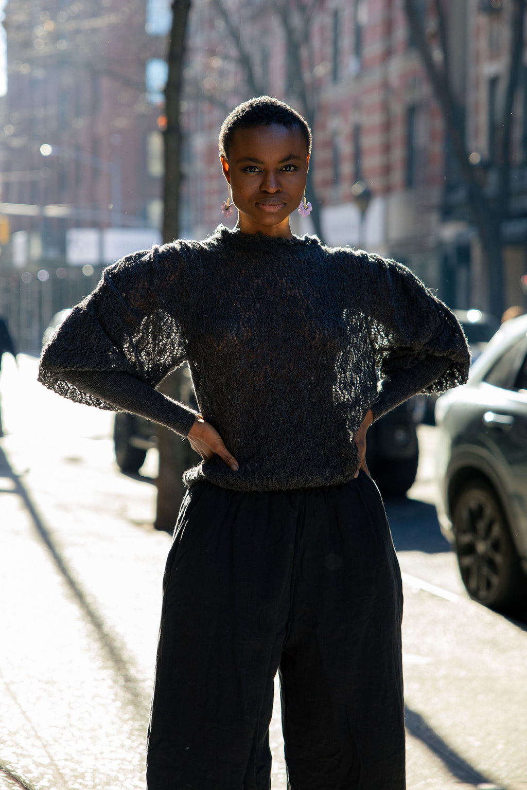 Catalina Turtleneck Alpaca Sweater