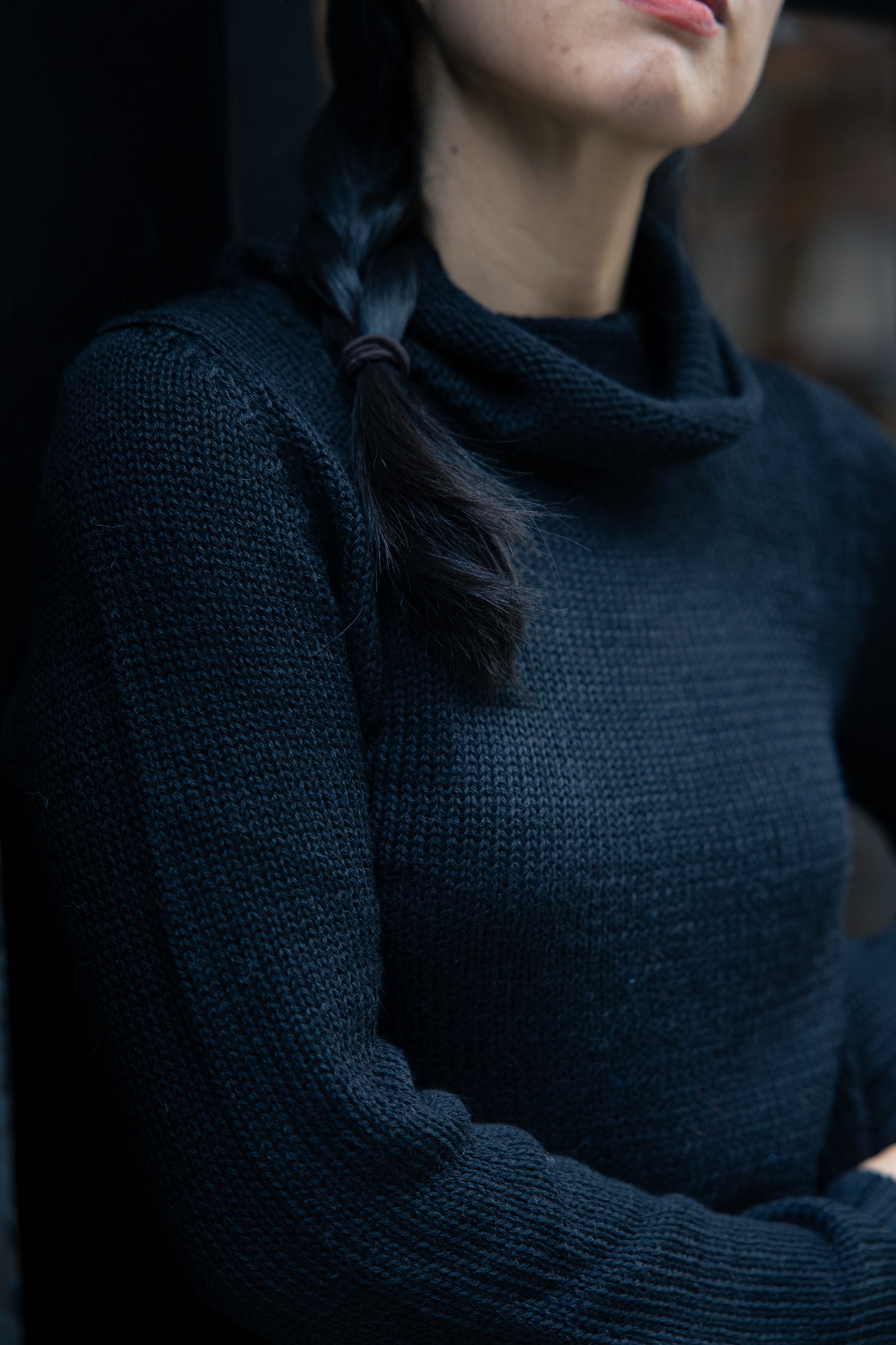 Rayni Crop Alpaca Sweater