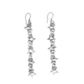 Starlight Viper - Chainmail Star Statement Earrings