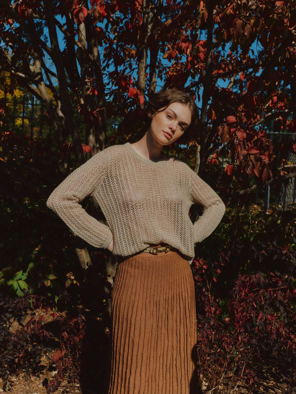 Juya Alpaca Sweater — lightweight alpaca knit inspired by air, handmade in Bolivia.