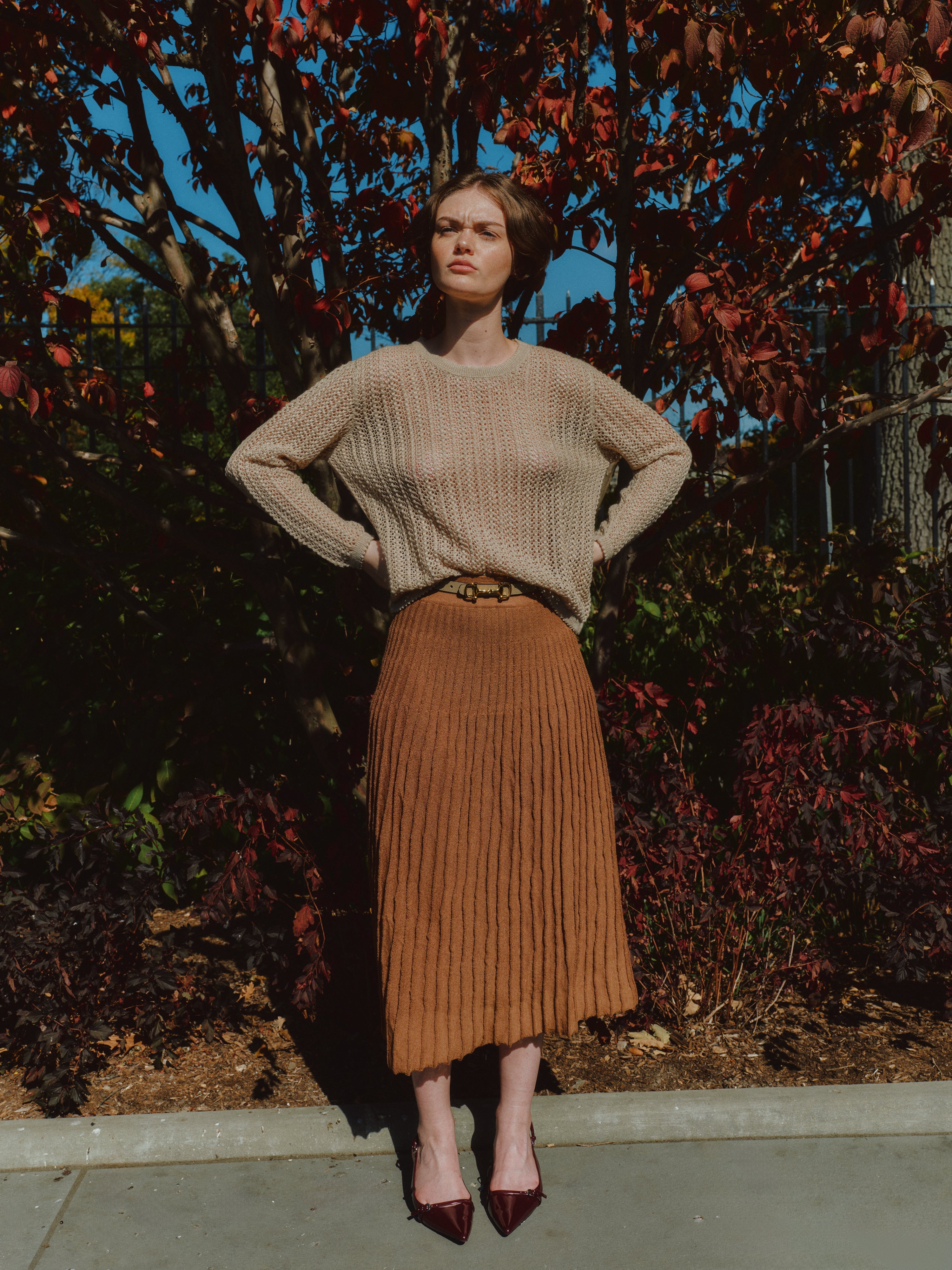 Juya Alpaca Sweater — lightweight alpaca knit inspired by air, handmade in Bolivia.