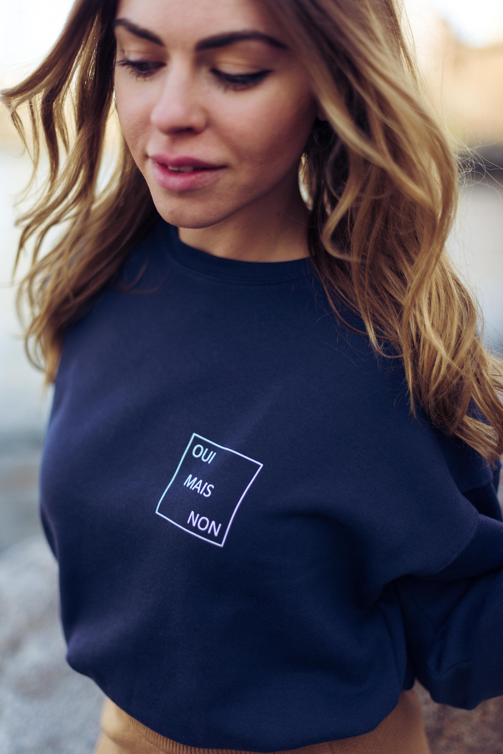 Sweater Oui mais Non wom