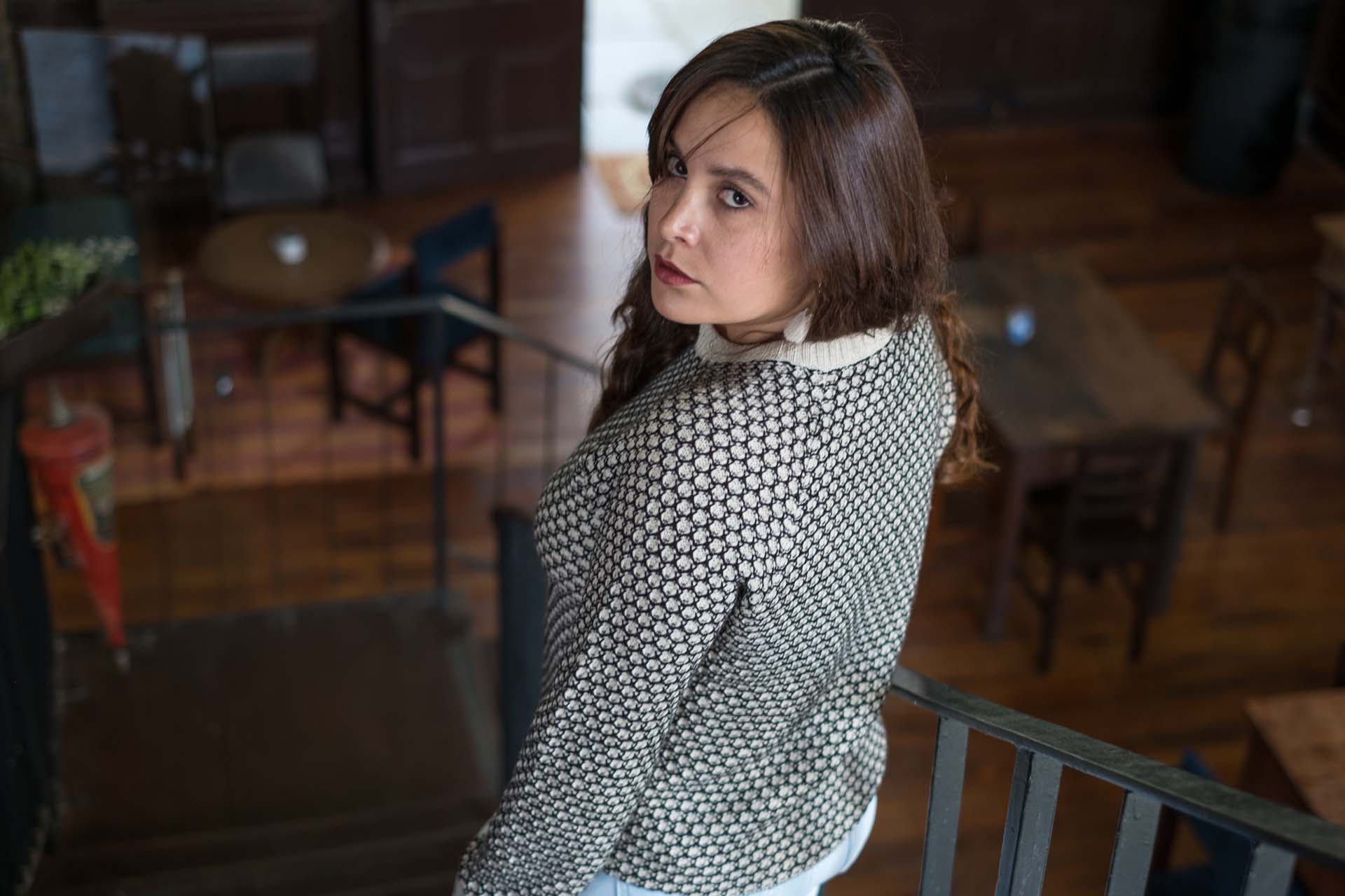 Alpaca sweater women