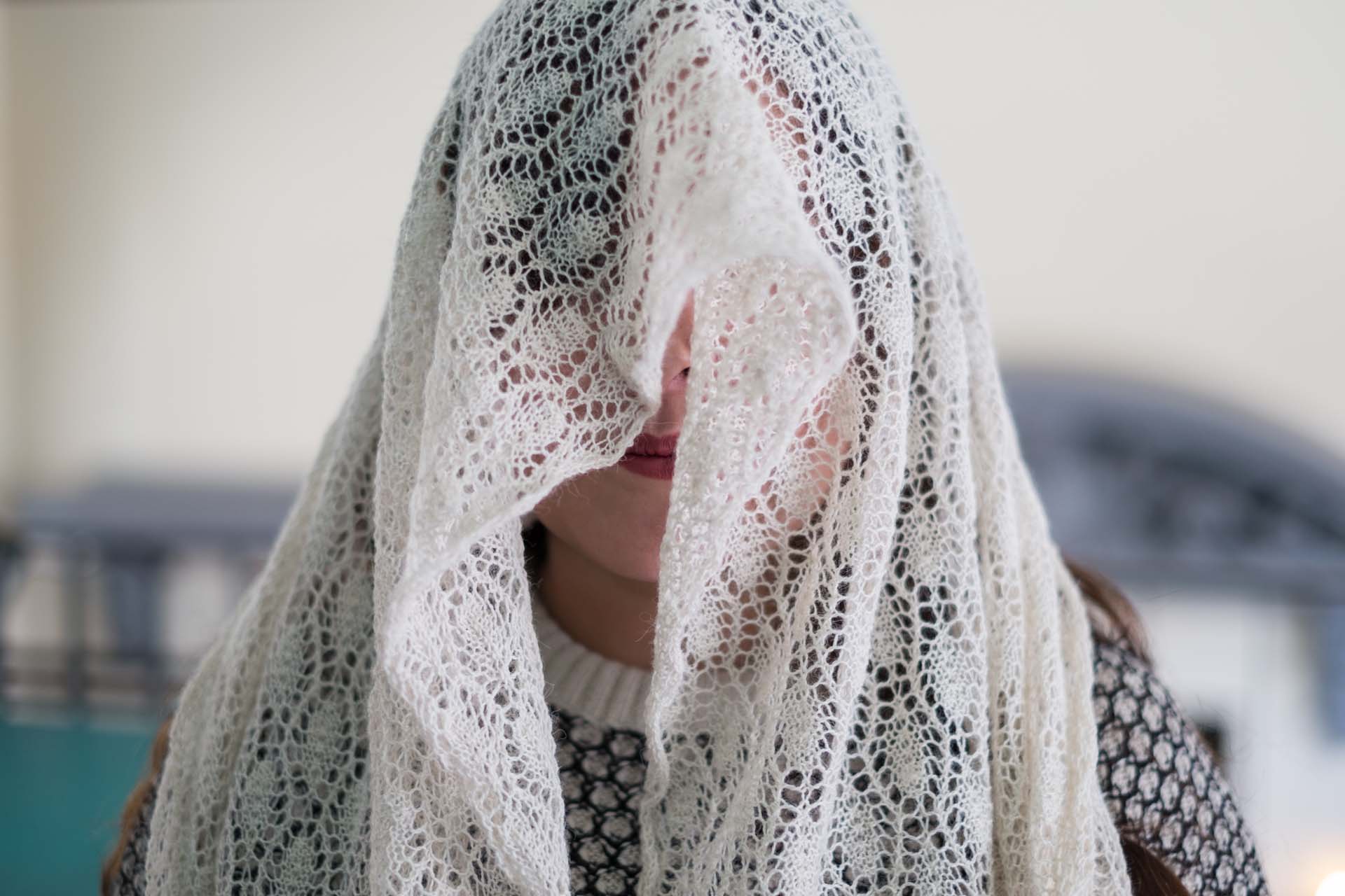 alpaca scarf