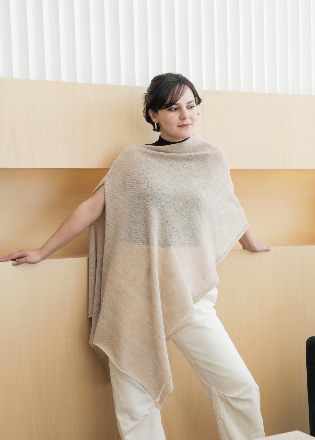 Sisa Alpaca Poncho