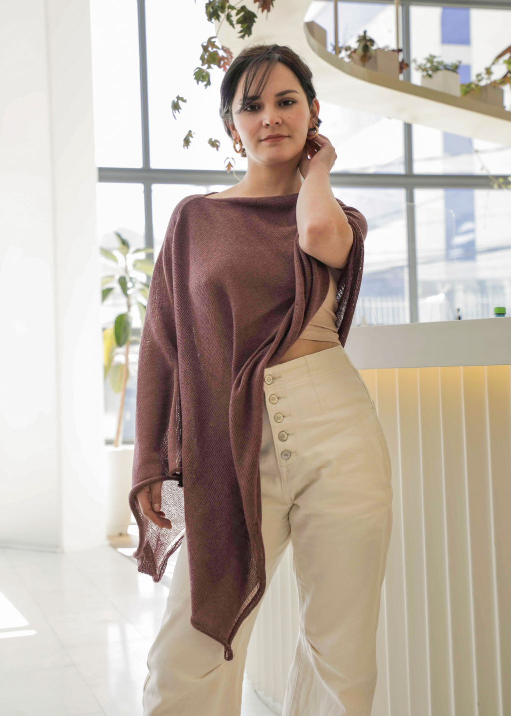 Sisa Alpaca Poncho