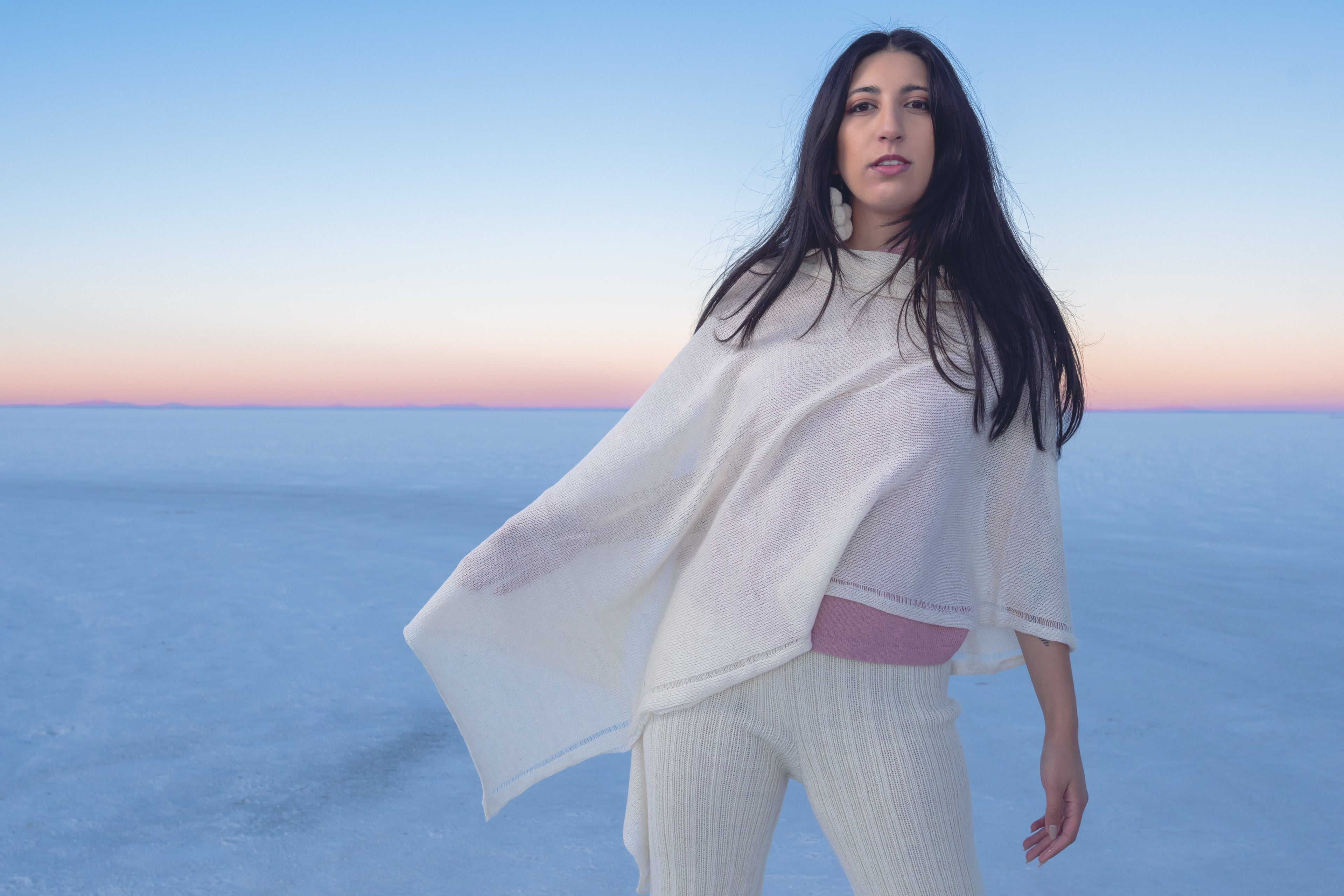 Sisa Alpaca Poncho