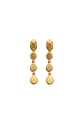 Gold Tear Drop Earrings