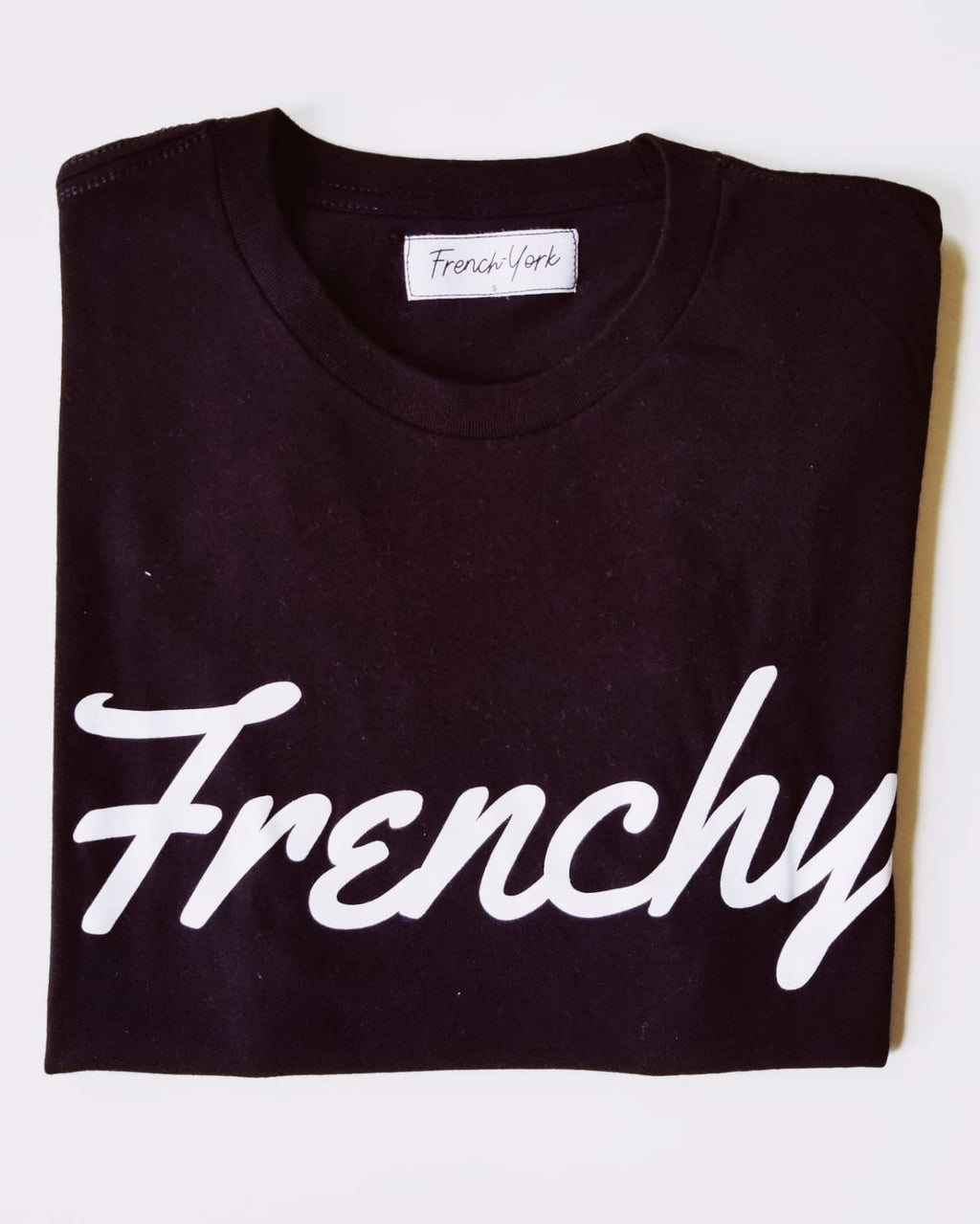 Men unisex T-shirt Frenchy Black