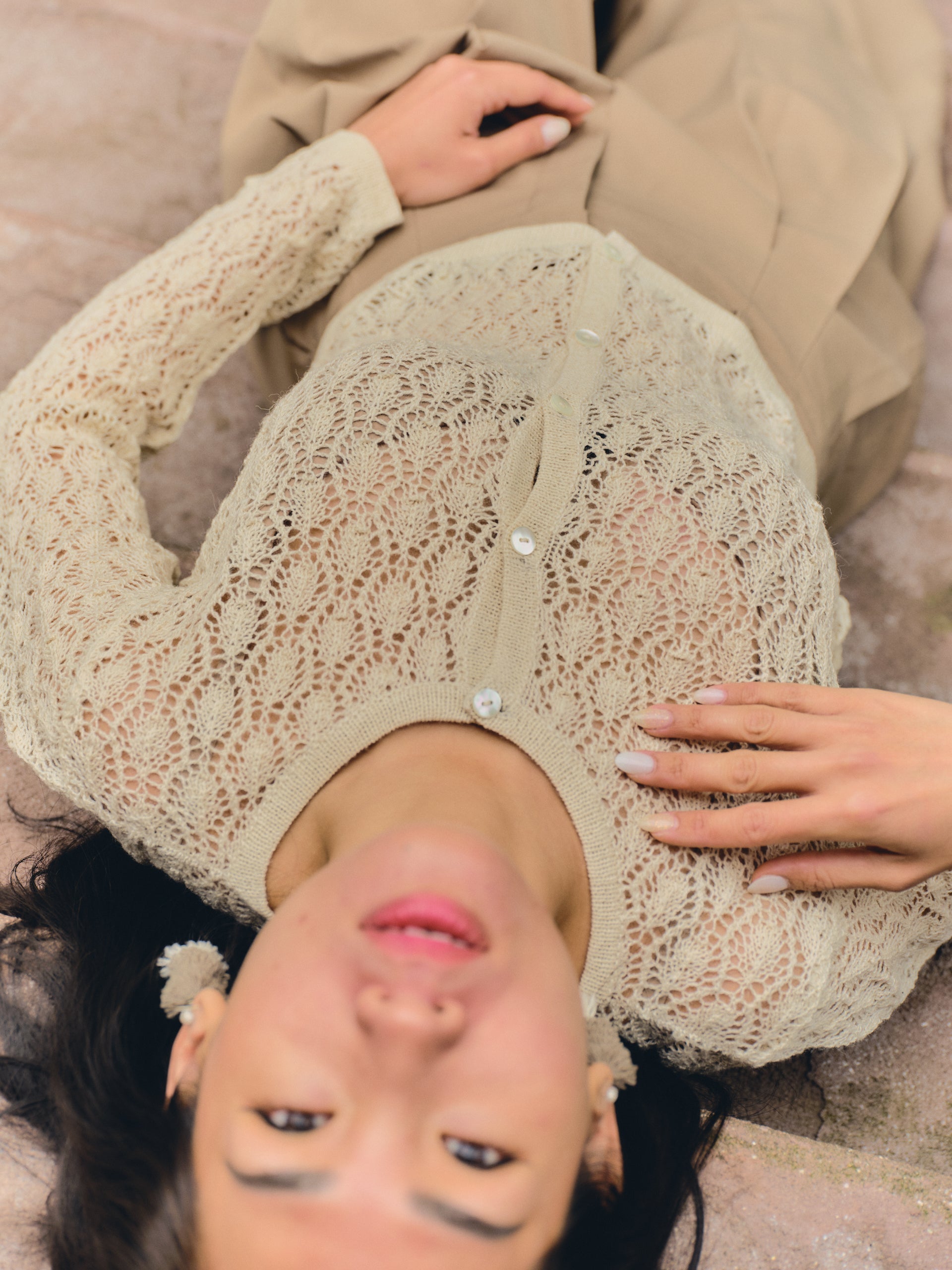 Wara Alpaca Crop Cardigan