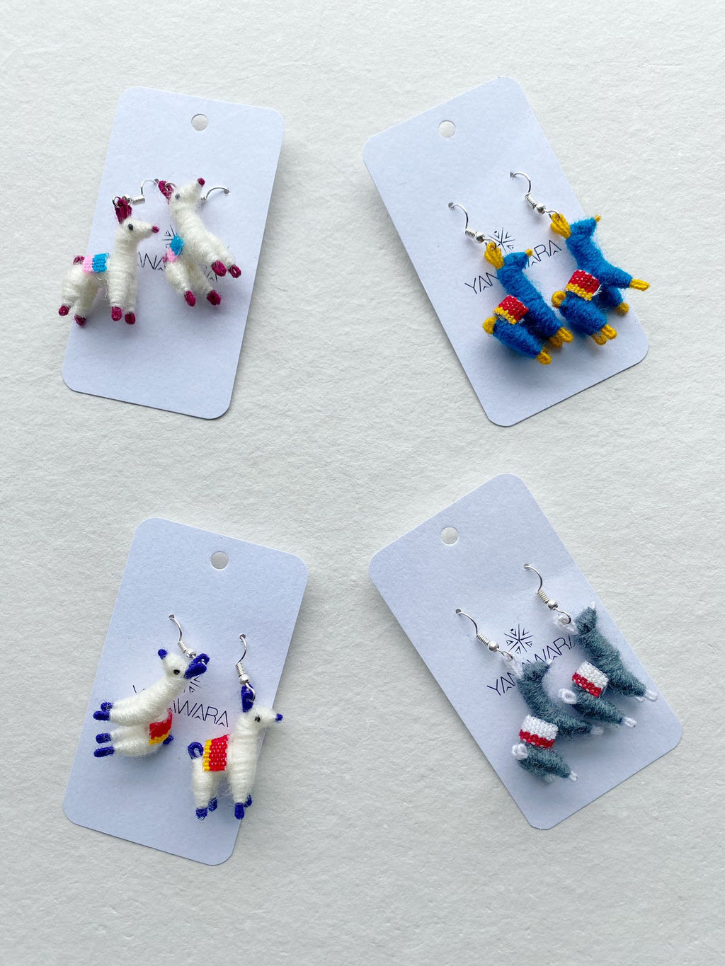 Alpaca earrings