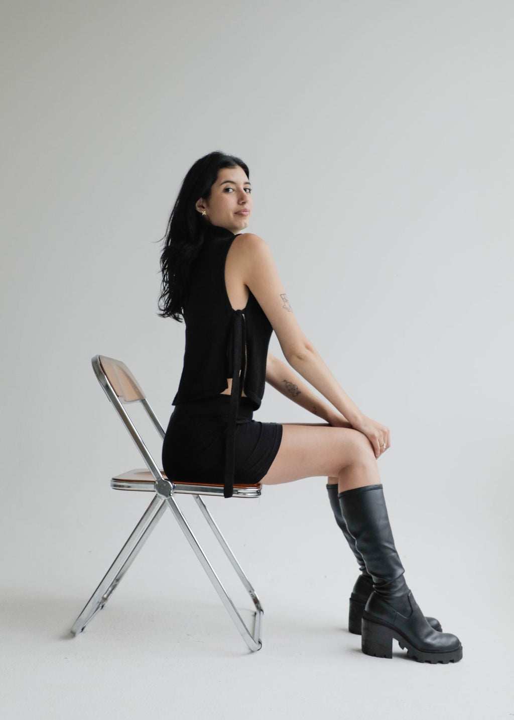 Andes Alpaca Vest — hand-knitted alpaca vest, lightweight and timeless layering piece, handmade in Bolivia.