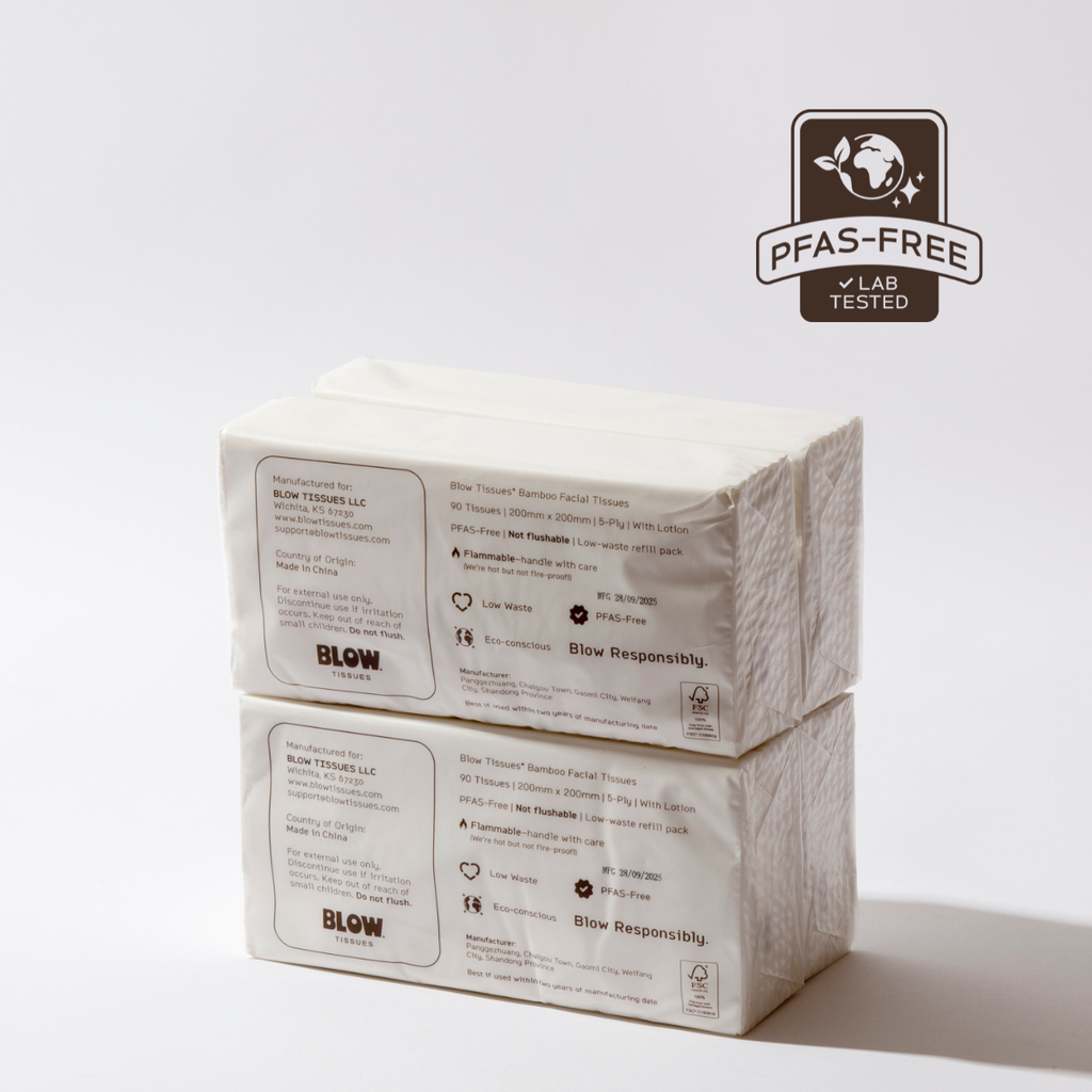 Blow Tissues Refillable Tissue Kit Espresso Yourself Blow Kit