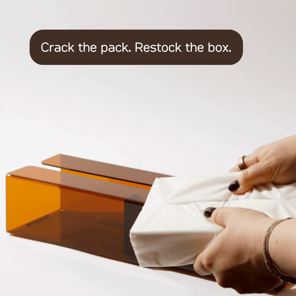 Blow Tissues Refillable Tissue Kit Espresso Yourself Blow Kit