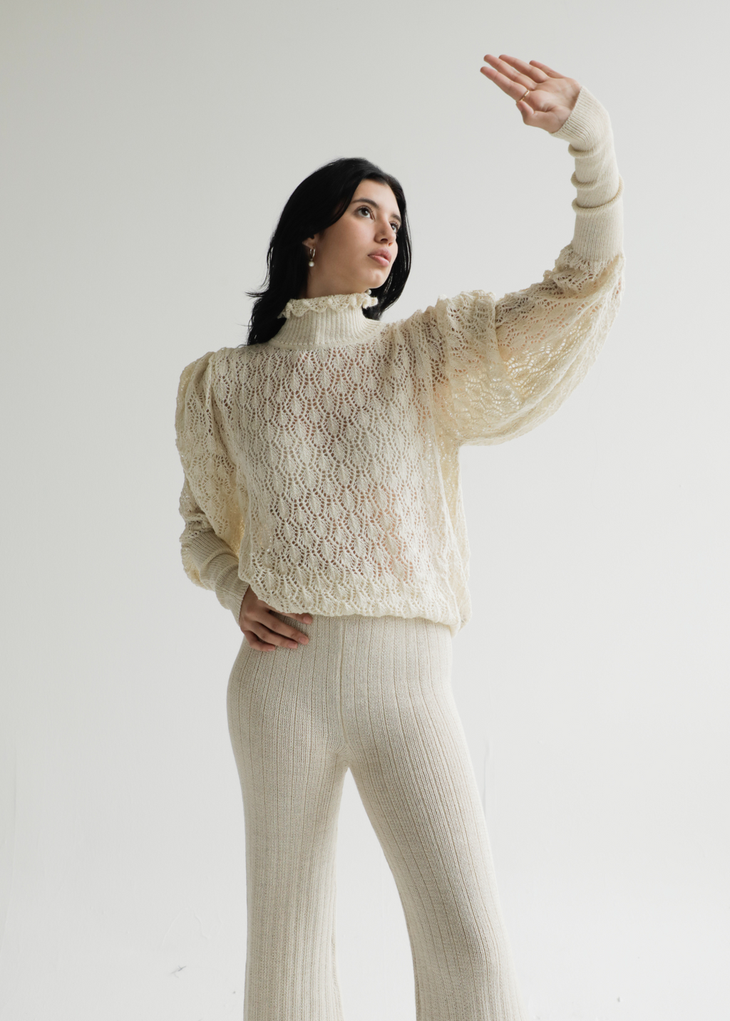 Catalina Turtleneck Alpaca Sweater