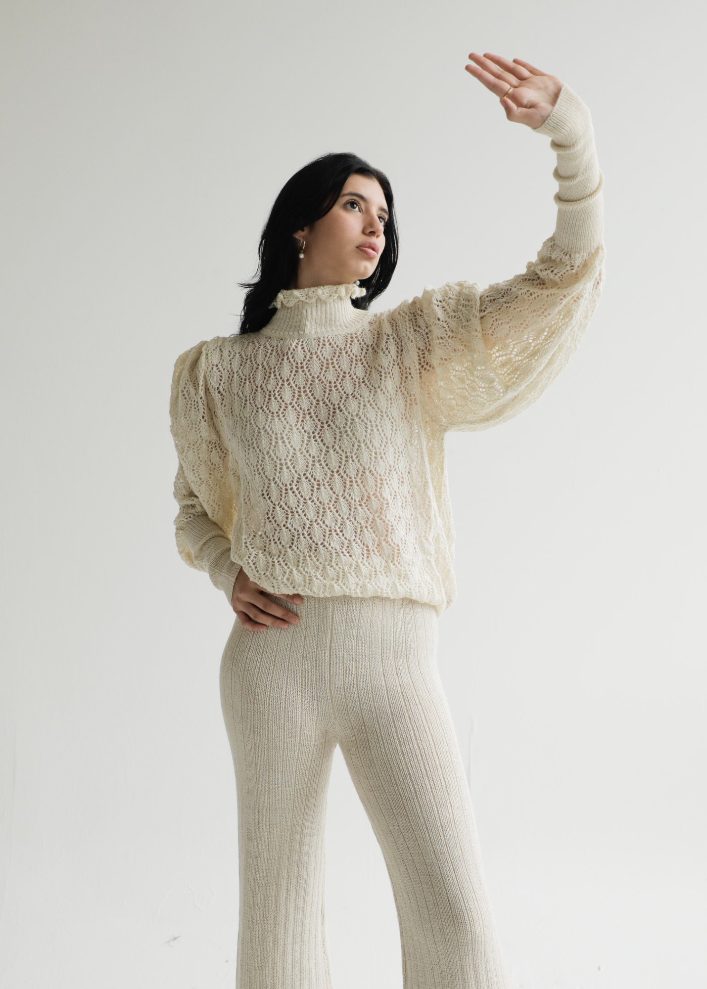 Catalina Turtleneck Alpaca Sweater