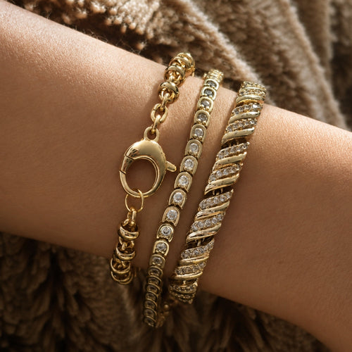 CHUNKY ROLO CHAIN BRACELET - Decollective -  - 