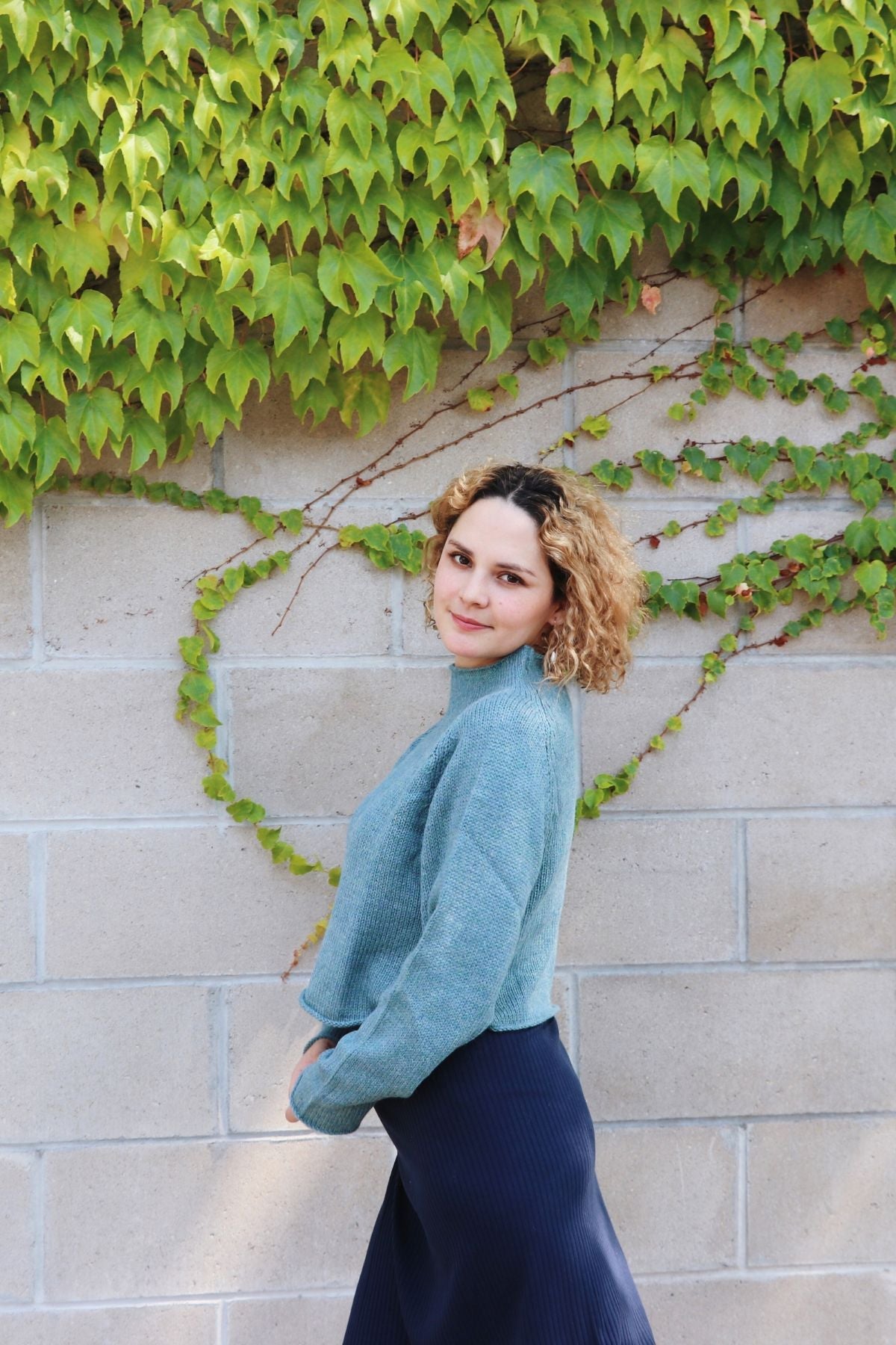 Sorata Crop Alpaca Sweater