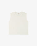 White knit tank