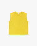 Yellow knit tank