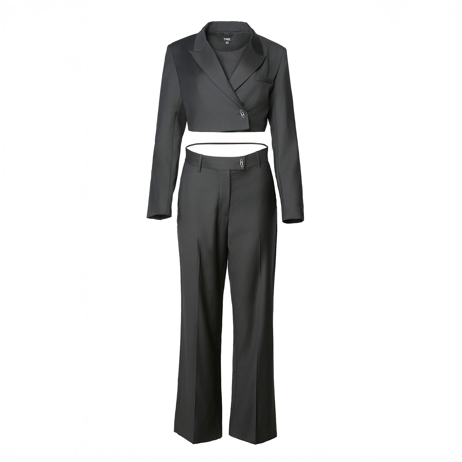 BLACK CUFFLINK BLAZER