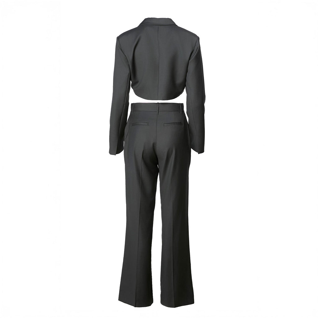 BLACK CUFFLINK BLAZER
