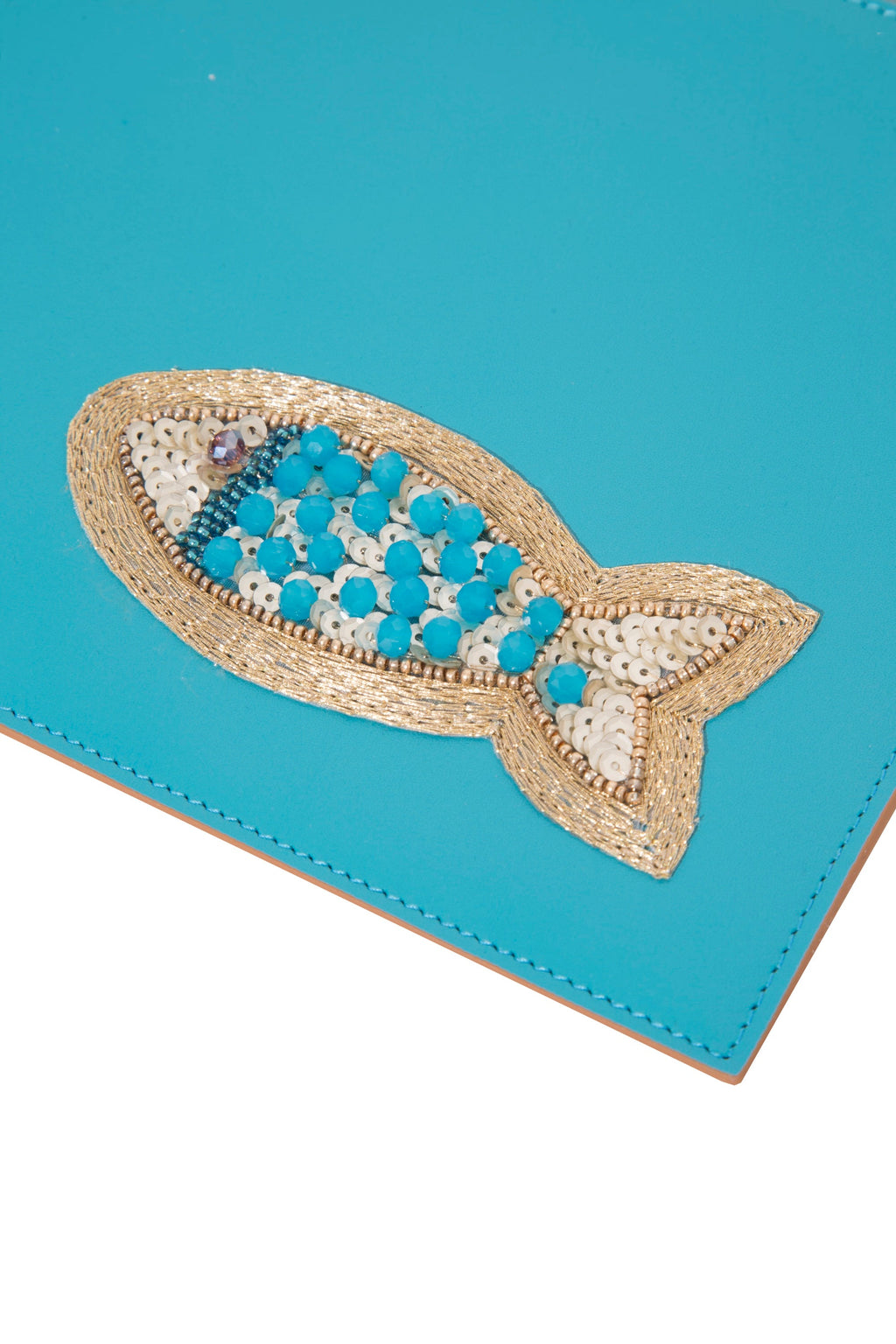 Milly the Fish Clutch / Wristlet