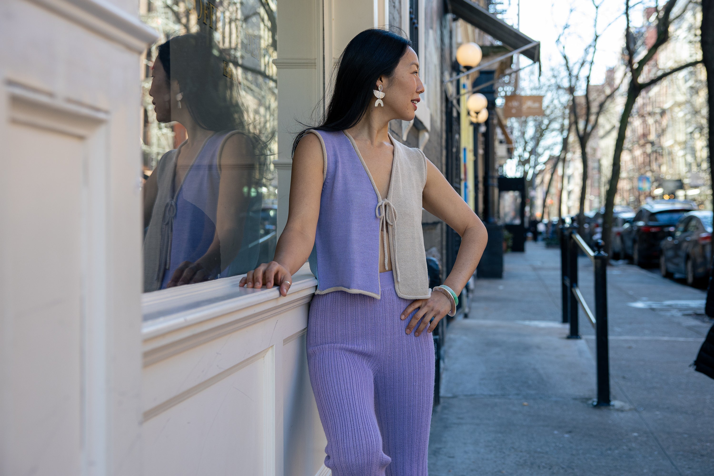 Pankara Alpaca Poncho — handwoven alpaca poncho with soft drape and timeless silhouette, artisan-made in Bolivia.