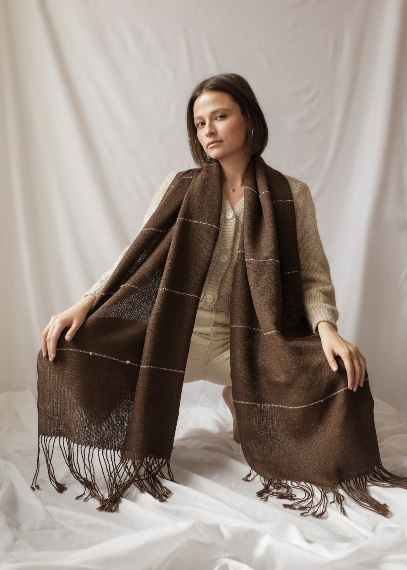 Yatiri Llama Shawl