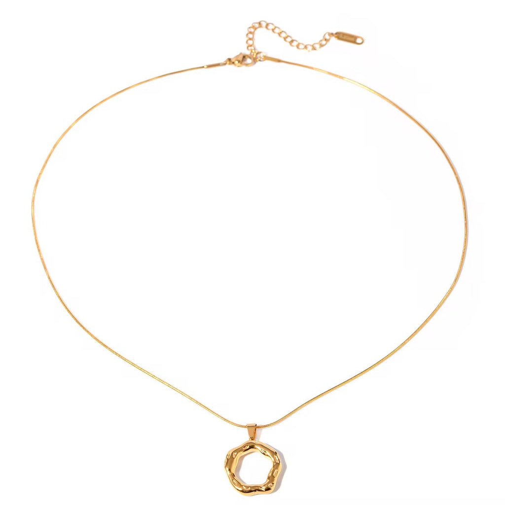 Organic Circle Necklace