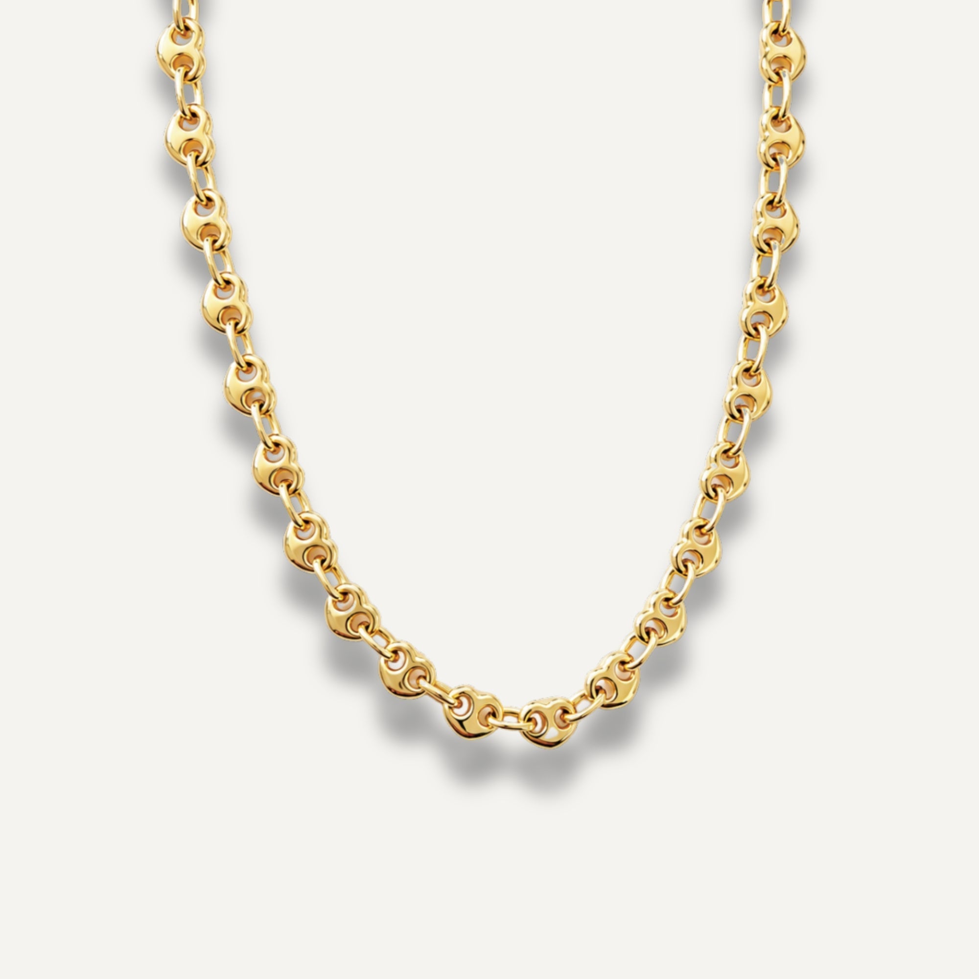 PUFFY HEART MARINER CHAIN - Decollective -  - 