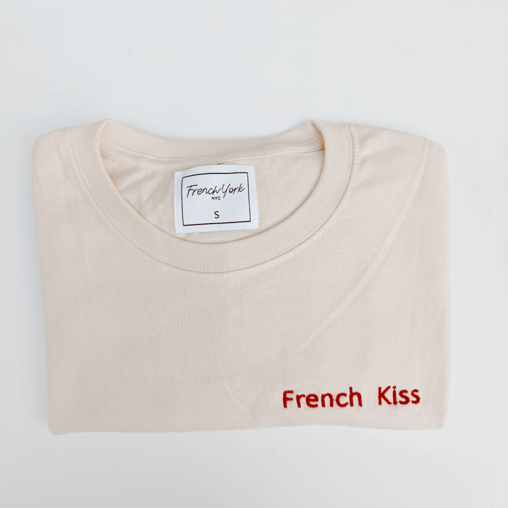 Tee Frenc kiss Wom (men)