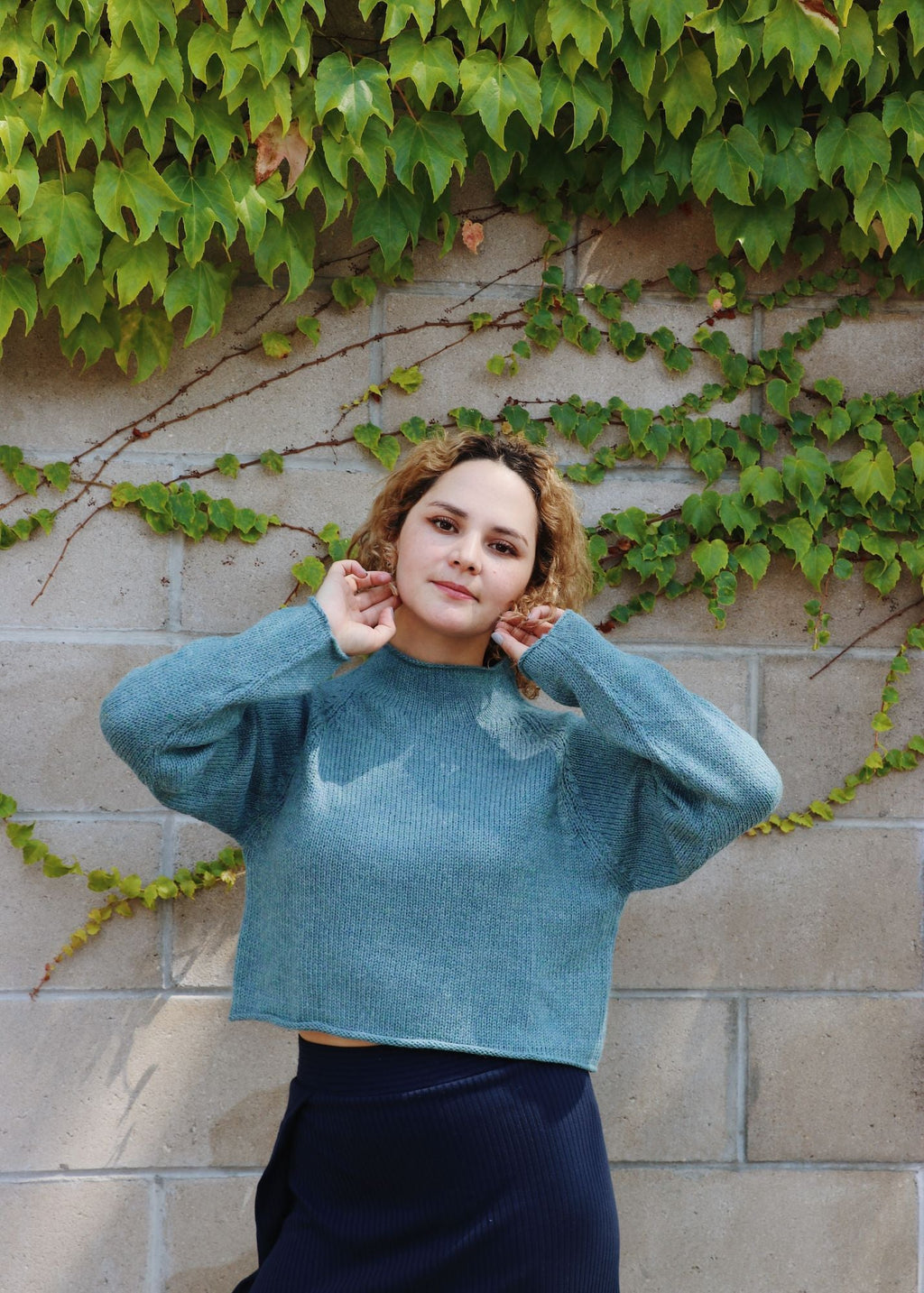 Sorata Crop Alpaca Sweater