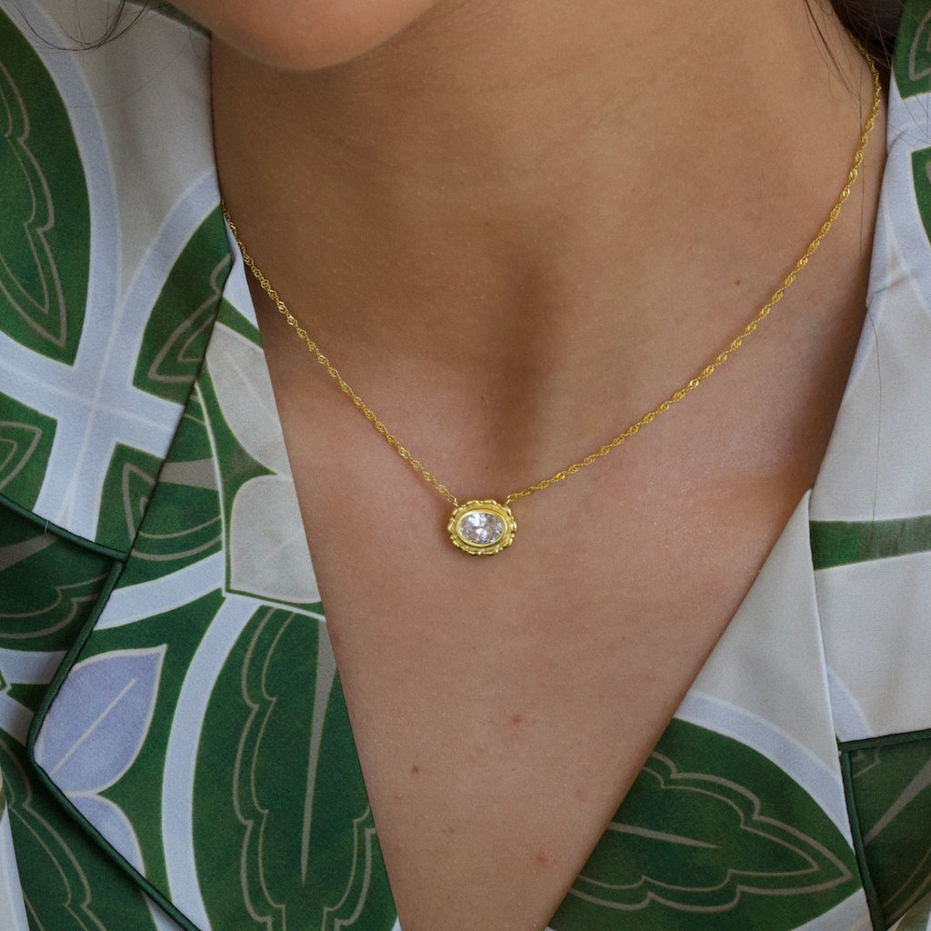 THE LUCIA PENDANT NECKLACE - Decollective -  - 