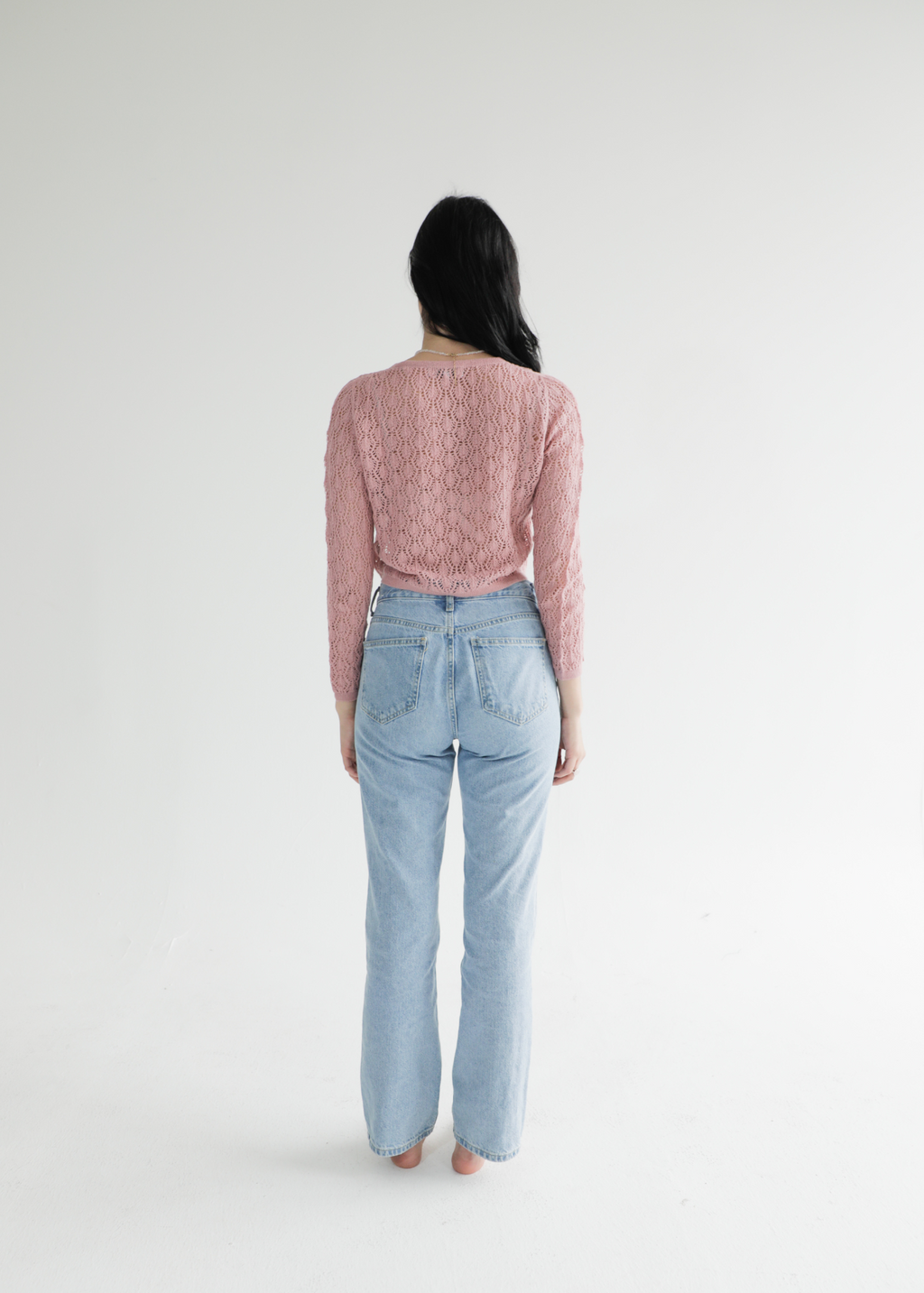 Wara Alpaca Crop Cardigan