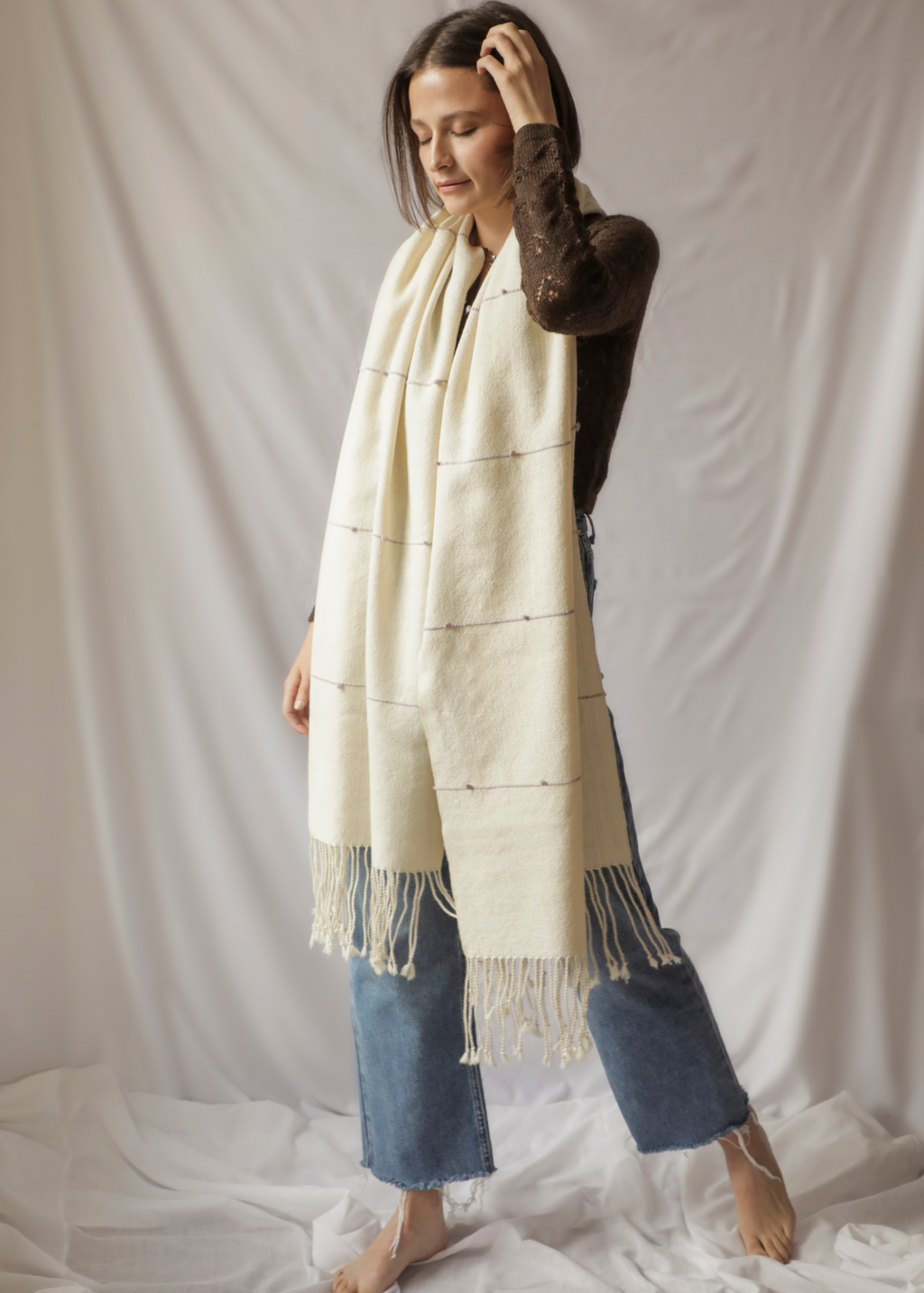 Yatiri Llama Shawl